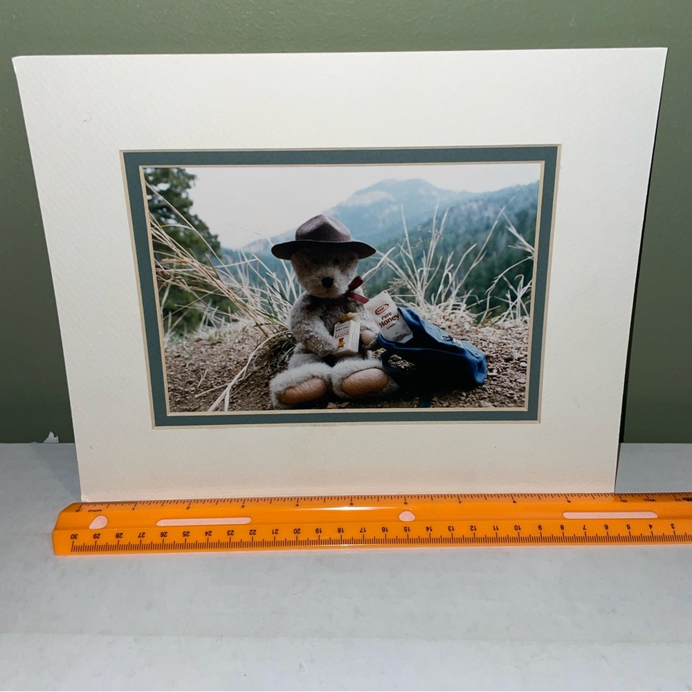 🧸Boyd’s Bears Framed Teddy Bear Art Print